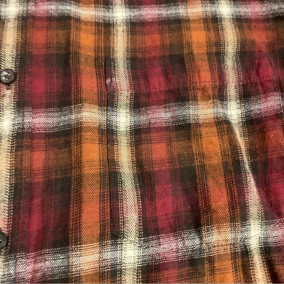 Mens XLT St John’s Bay Lightweight Flannel Button Front Shirt - Picture 2 of 4